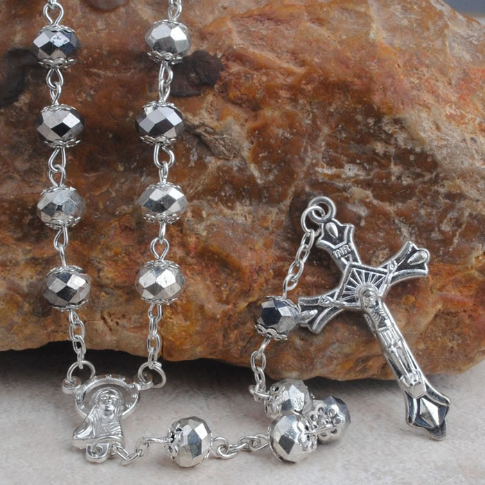 ,crystal beads rosary